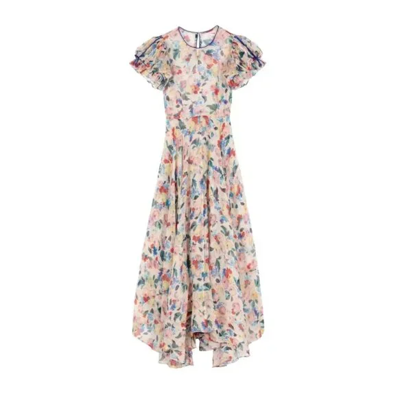DÔEN (Doen) Floret Dress in Fleur Du Matin (Size Medium, Multicolor Floral) - Picture 3 of 8